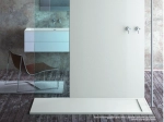 Receveur de douche caniveau, haut de gamme, Largeur 65 à 210 X 65 à 100 cm, résine pleine masse anti glissante PN24, 10 couleurs, Garantie 5 ans, Livraison rapide et offerte